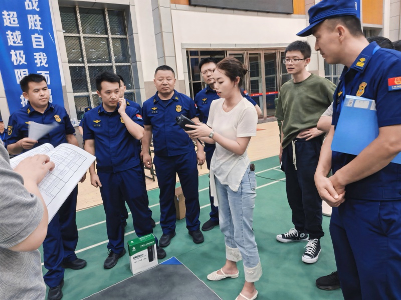 宁夏回族自治区消防救援总队训练与战勤保障支队复合气体检测仪验收