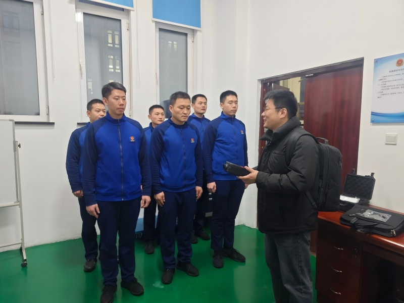 河南开封森林消防支队复合气体检测仪验收